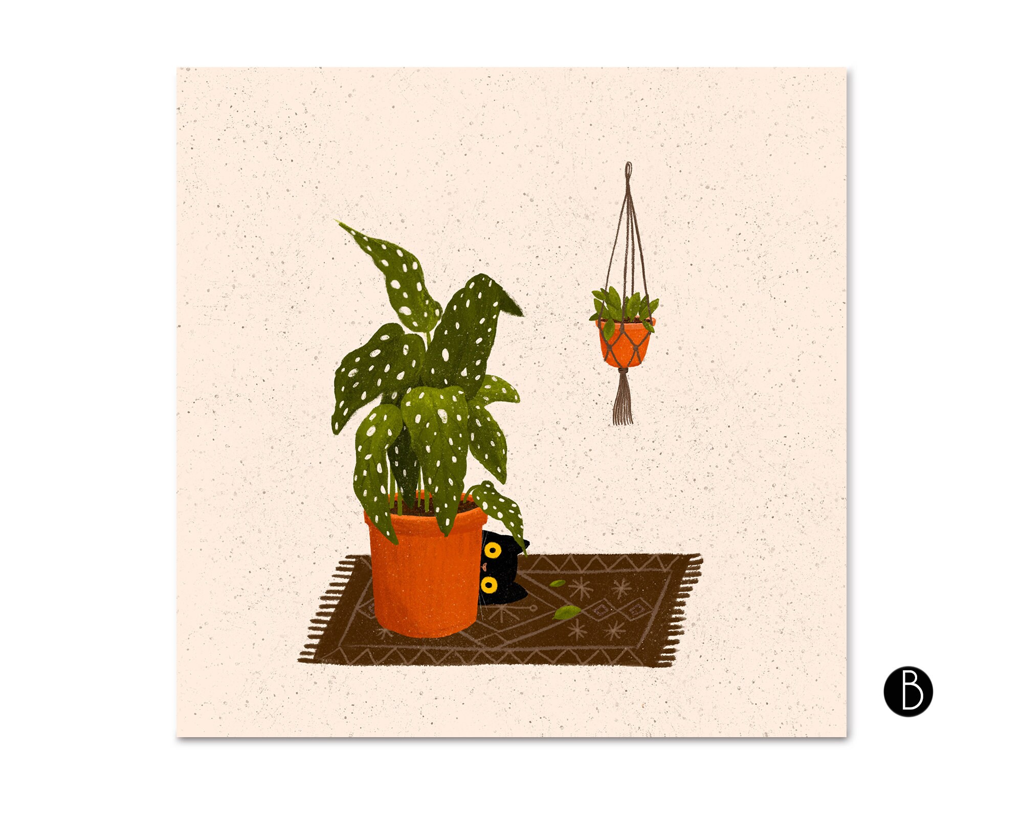 3 CAT Prints Set Card Set Illustration Bundle Cats and | Etsy