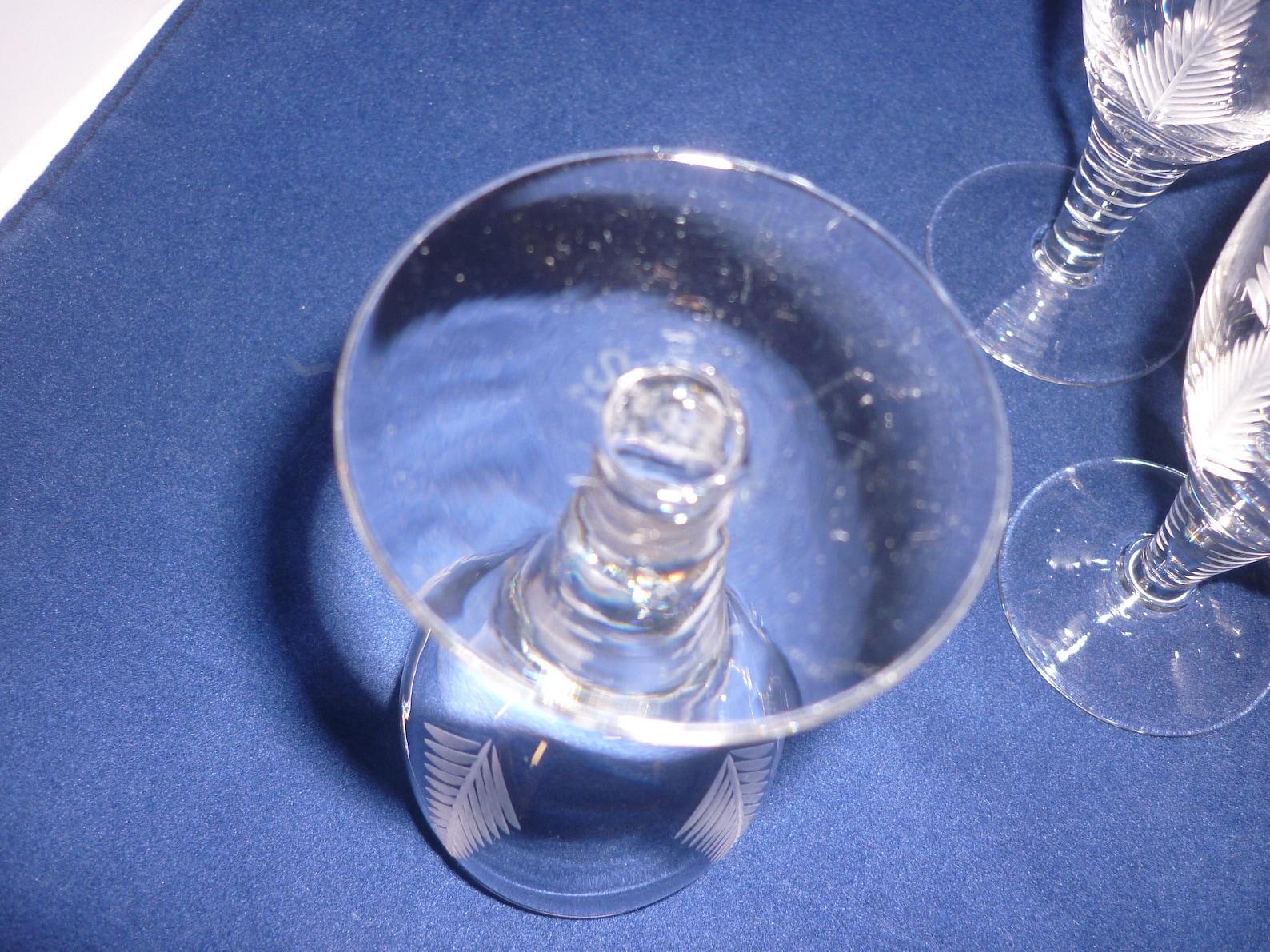 STUART Crystal 6 Woodchester or Fern Port or Sherry Glasses Etsy