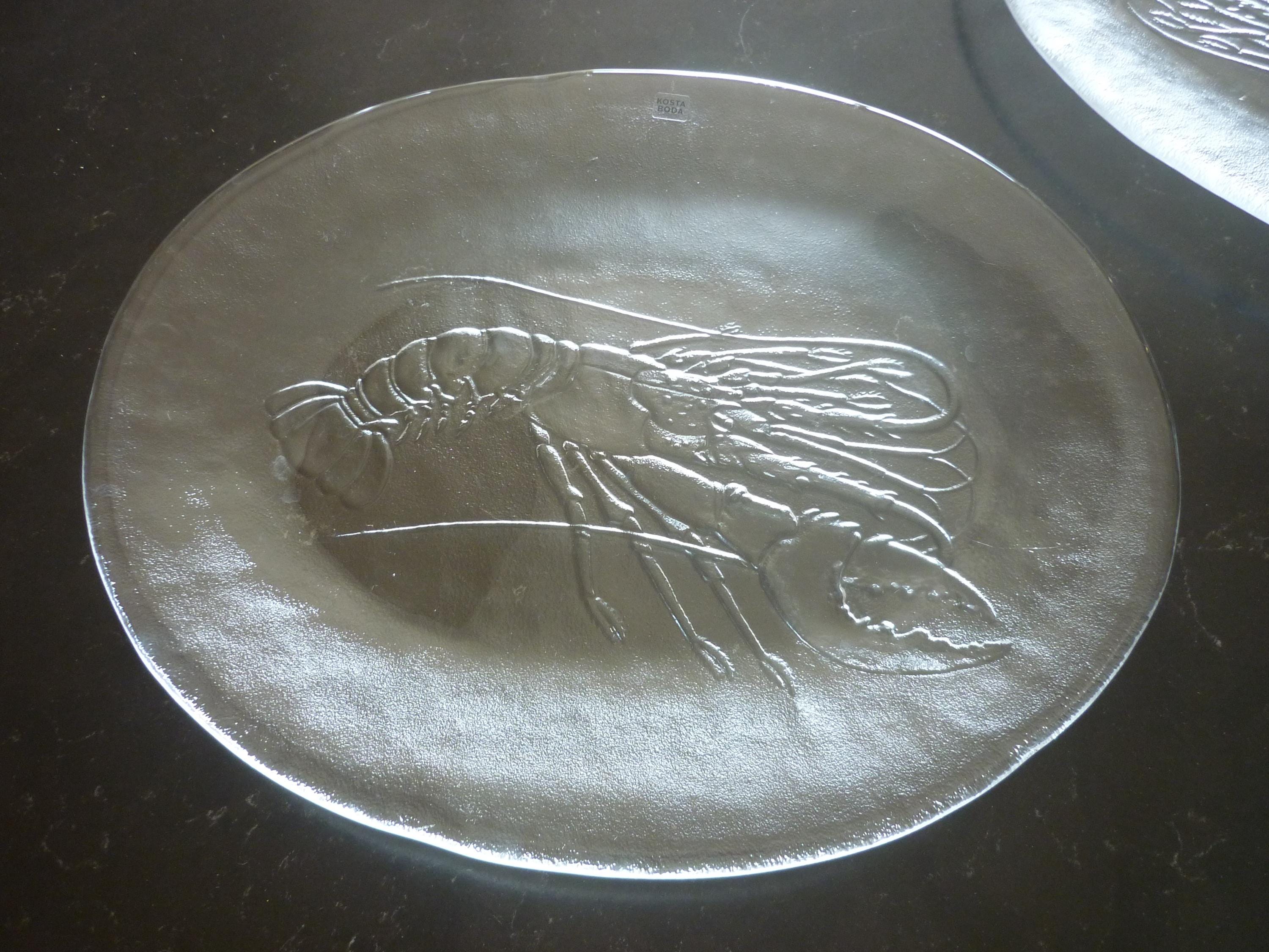 Kosta Boda Lobster Plate - Etsy