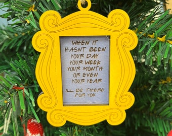 Friendship ornament, not your year, Christmas ornament, gift idea, Christmas tree decor