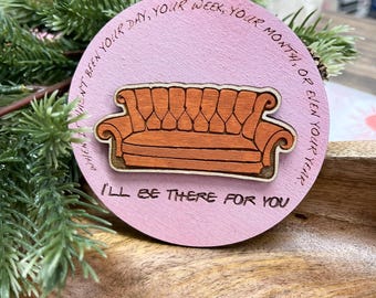 Friendship ornament, gift idea, Christmas ornament, not your year, Christmas decor