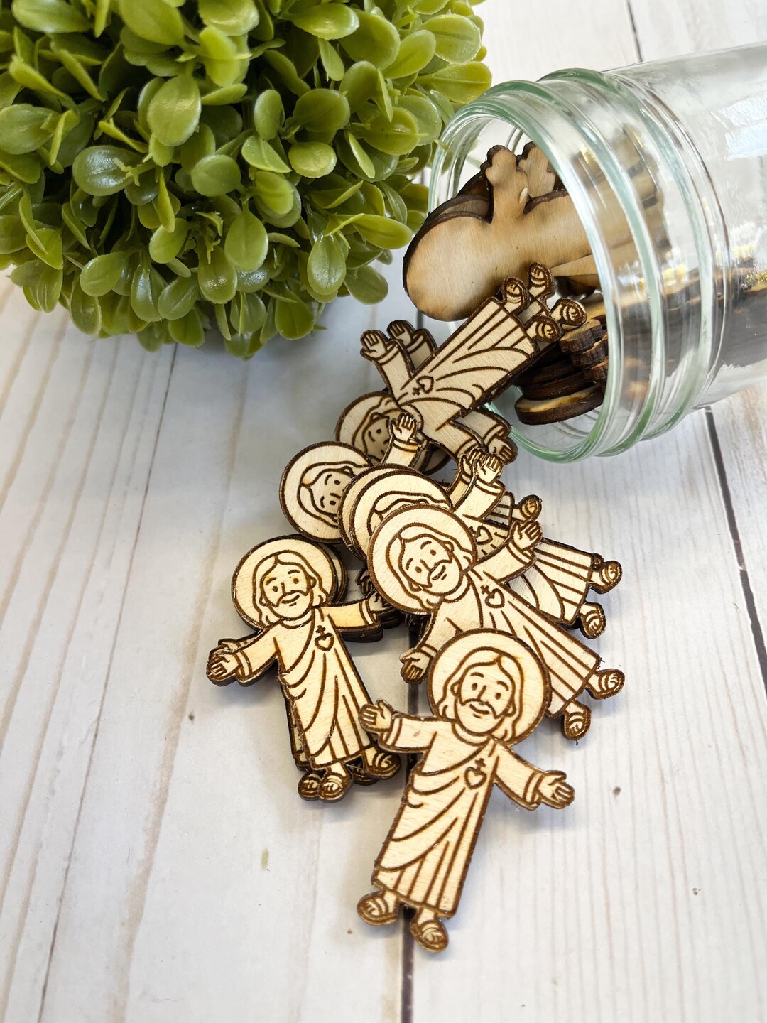 Pocket Jesus Tokens, Set of 20, Prayer, Religious Gift, Reminder Token ...