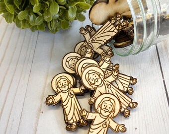 Pocket Jesus tokens, set of 20, prayer, religious gift, reminder token