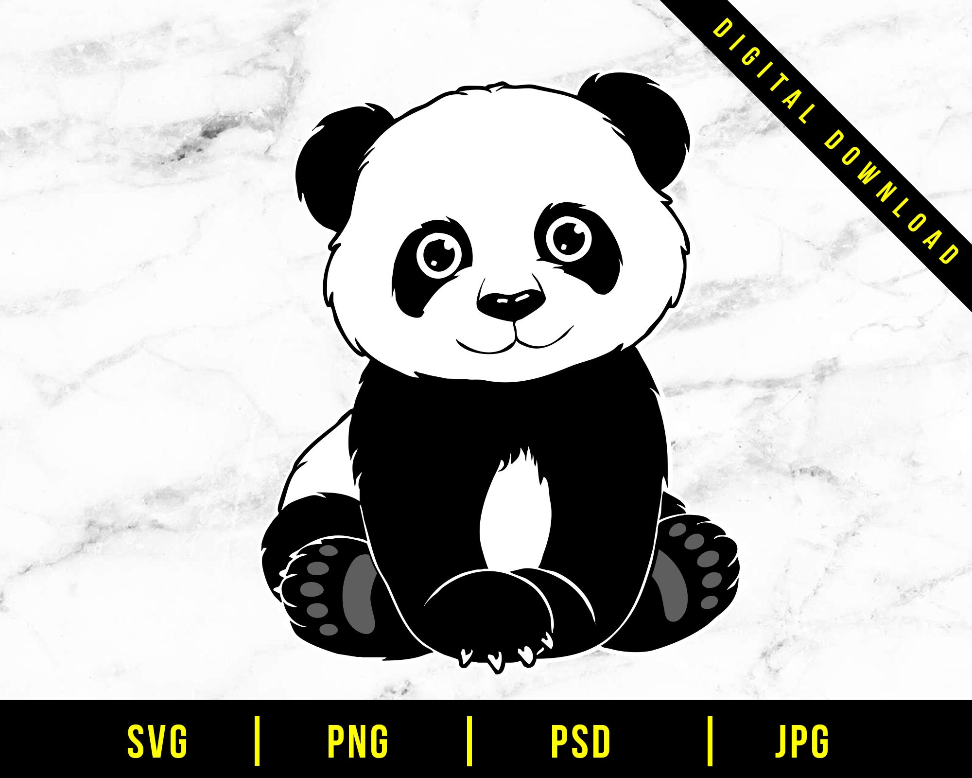 Cute Panda Svg Bundle Panda Svg Panda Svg Bundle Panda Head Svg Panda ...