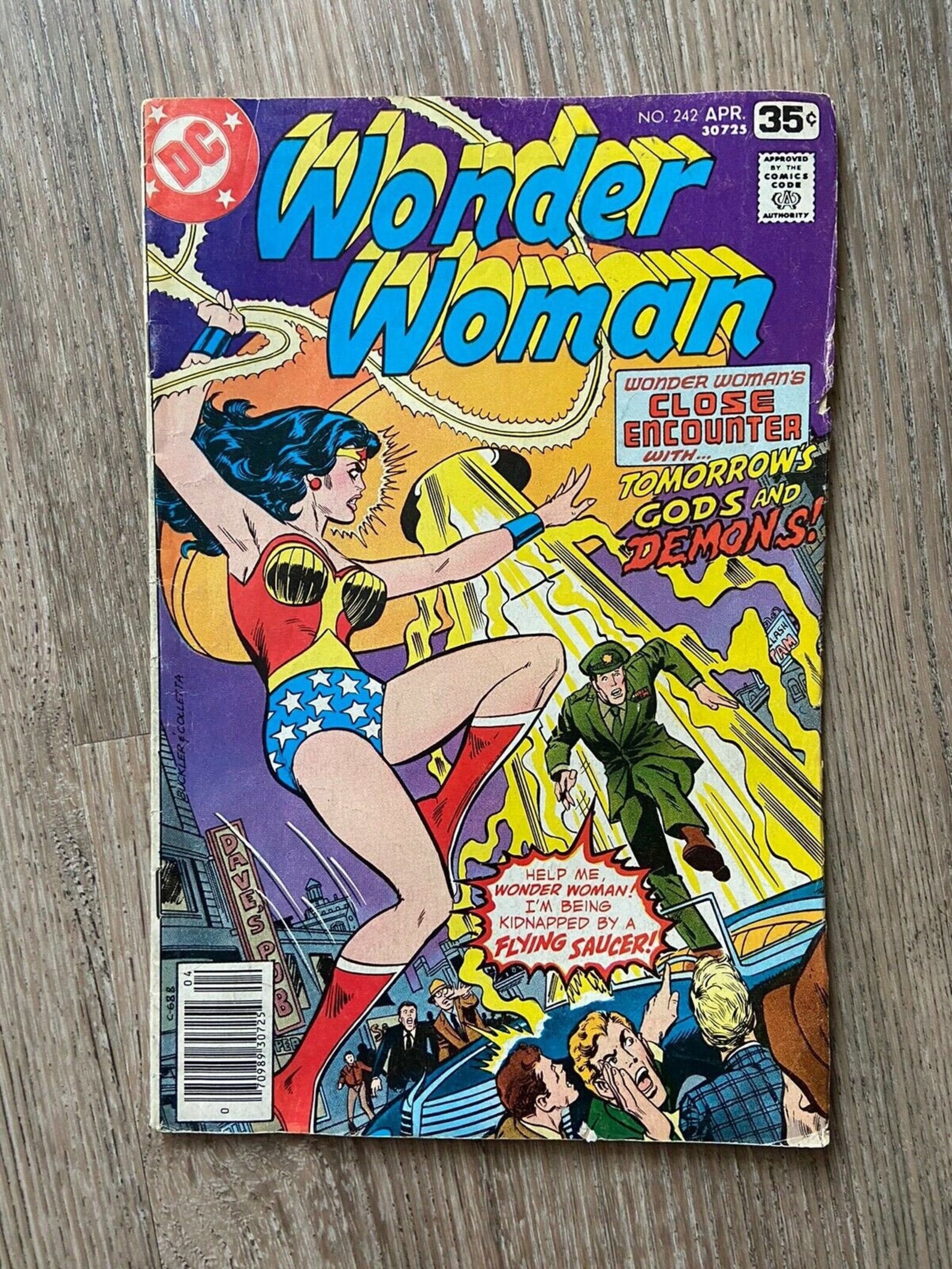 DC Wonder Women Comic Book Vol. 37 No. 242 April 1978 Etsy