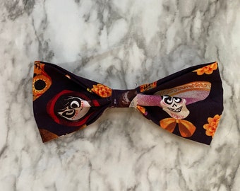 Coco Sugar Skull Pet Bow Tie