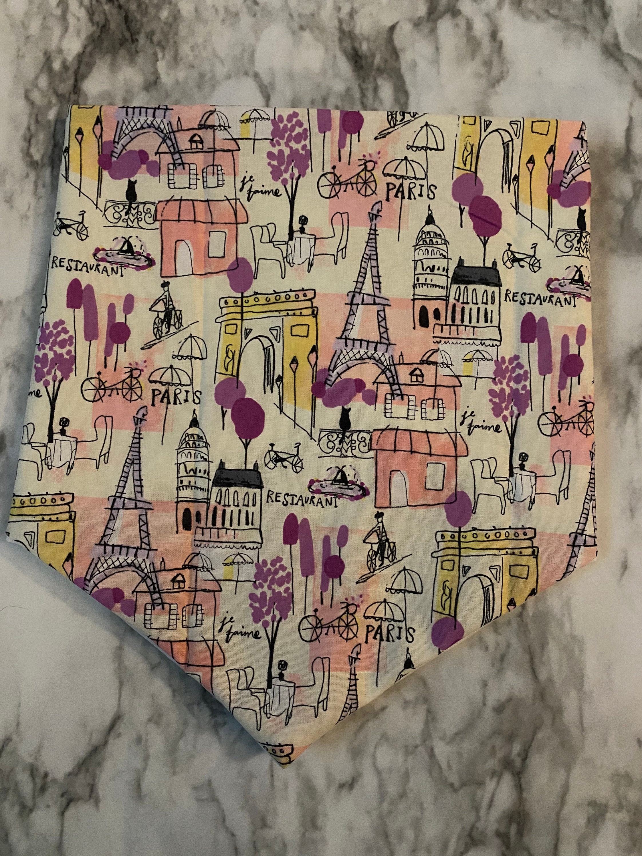 Paris Bandana - Etsy