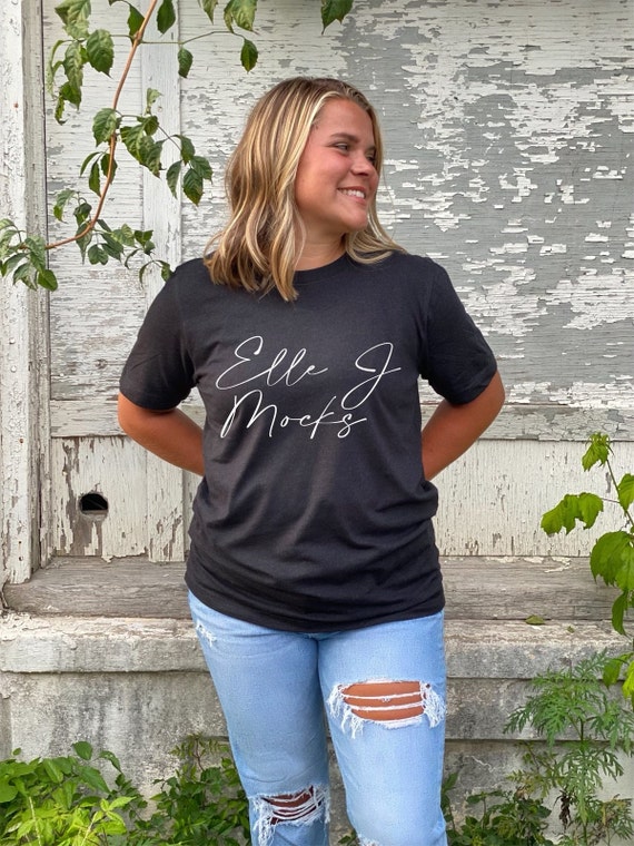MOCKUP Bella \u0026 Canvas 3001 CVC Heather 