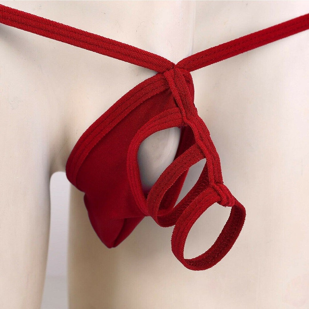 4pcs 100% Silk Hot Thongs Tangas Strings Sexy Underwear Brazilian