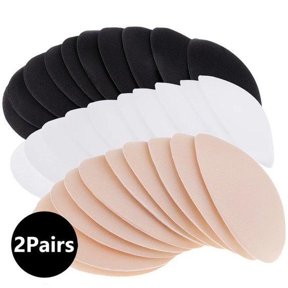 4pcs Round Sponge Bra Pads Push up Breast Enhancer Removeable Bra