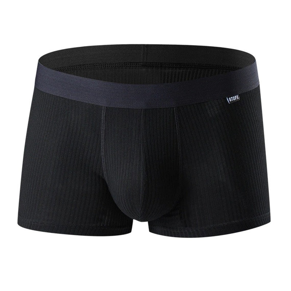 Ice Silk Men Underwear Ultra-thin Sexy Translucent Boxers Men's Panties ...