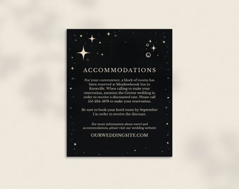 DIY Printable Halloween Wedding Accommodations Unique Till Death Spooky Suite Customizable Template