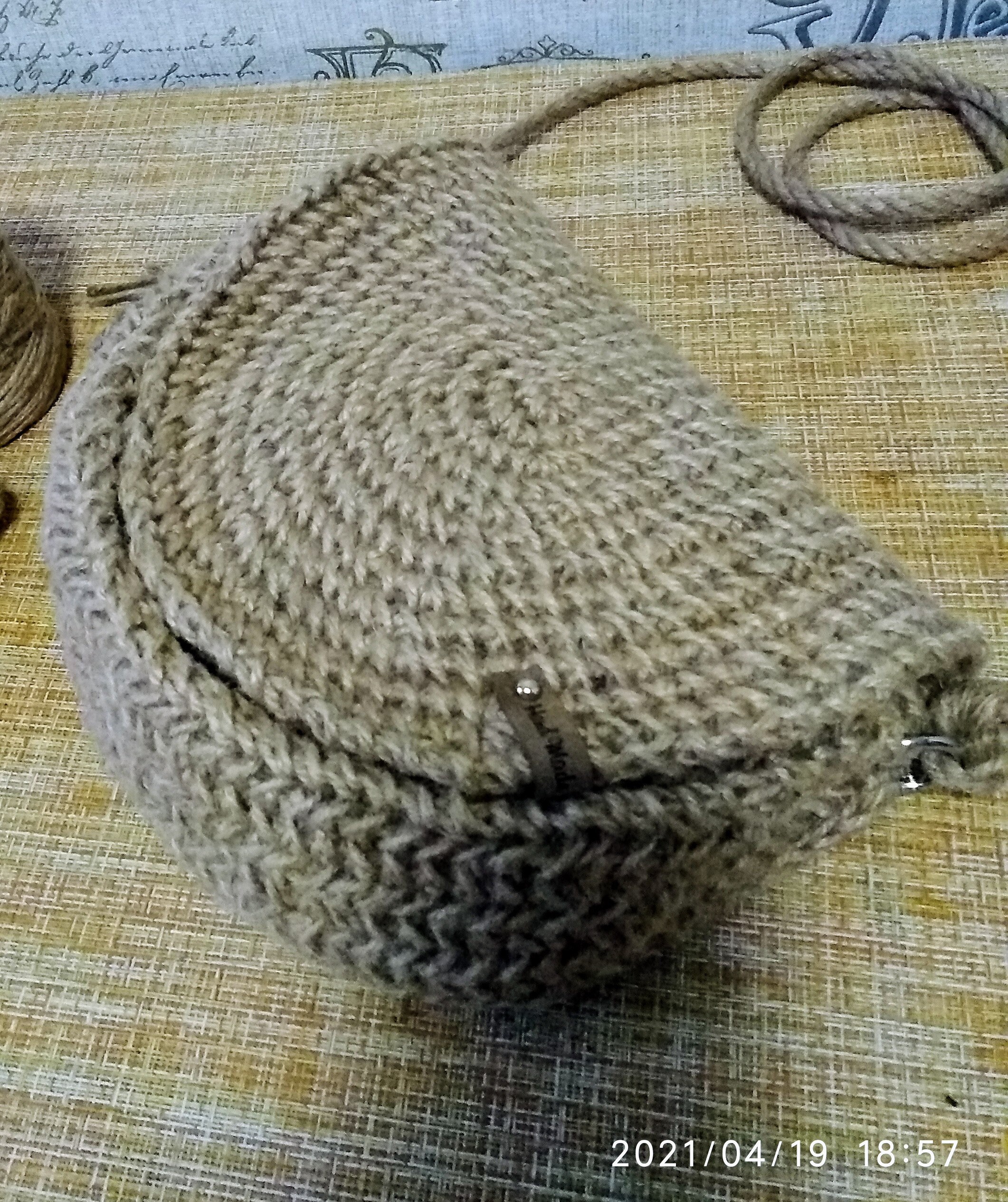 Gift for mom Bag hand made Knitted wallet Crochet bag Etsy