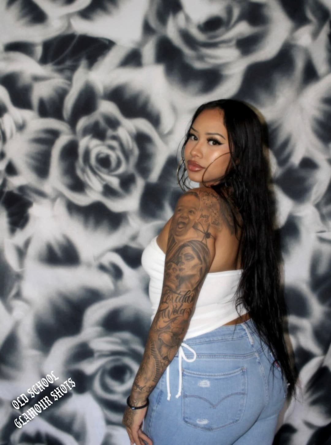 Glamour Shotz 'OG PLAYGIRL' Airbrushed Backdrop LIGHT PURPLE (Extra Large) main image 1