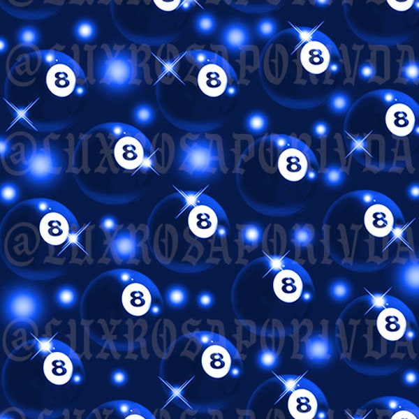 Y2K Airbrush Anfang 2000er Jahre Magie 8 Kugel Blau Würfel Hintergrund Glamour Shot Foto Backdrop 90er Jahre Old School Birthday Hintergrund Studio Prop Lux Rosa
