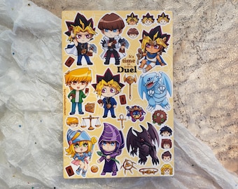 Duel Time Sticker Sheet - Weatherproof Vinyl