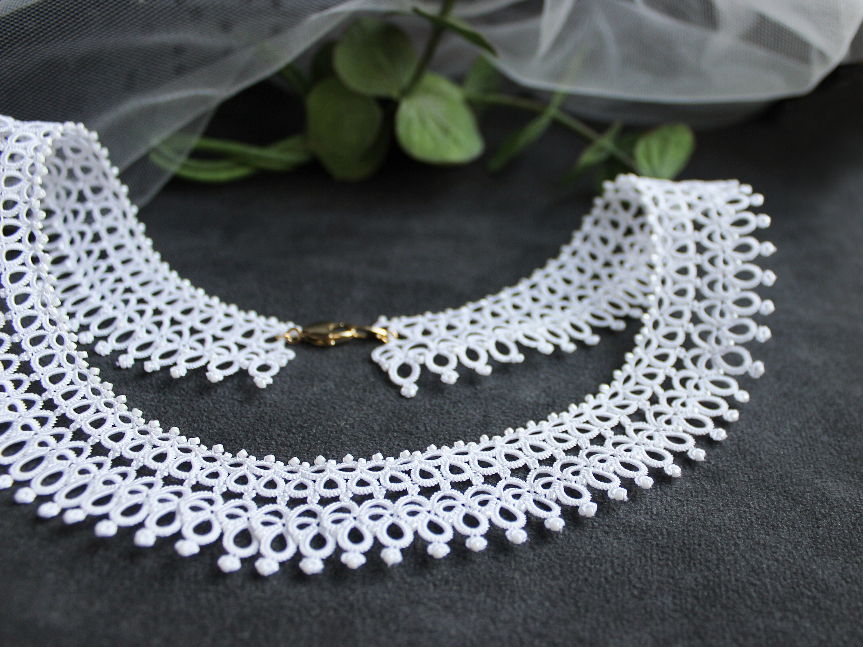 Tatting Necklace Tatting Tatting Shuttle Tatting Jewelry Etsy
