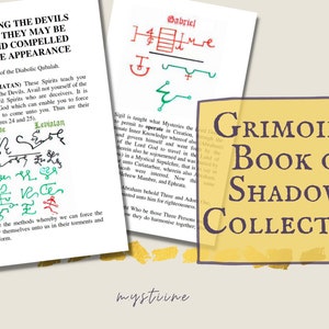 ANCIENT Grimoire/Book of Shadows (BOS) Collection