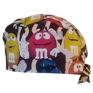 Scrub cap Calot block scrub cap cotton 3 models, short or long hair, scrub cap, calot nurse surgeon&#39;s pattern