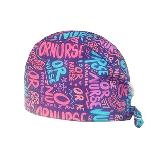 Operating room cap, surgical cap, 3 models to choose from, for operating room nurse, instrumentalist, customizable, in cotton.