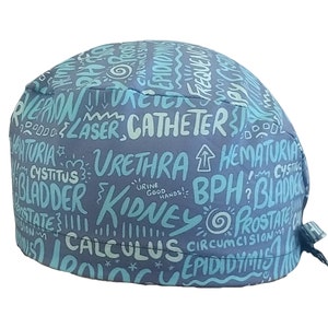 Gorro médico Calot block Gorro médico Urología algodón 3 tallas, pelo corto o largo, gorro médico, gorro enfermera calot gorro cirujano