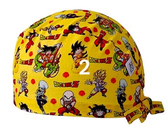 Dragon Ball Cotton Scrub Cap, Multi-purpose Cap, Reusable