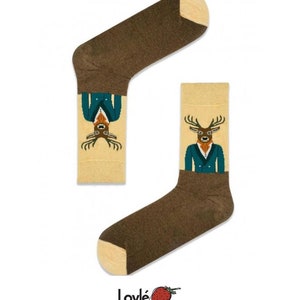 Deer Socks | Christmas Socks | gift for hunters  | gift for men | deer | Unisex socks