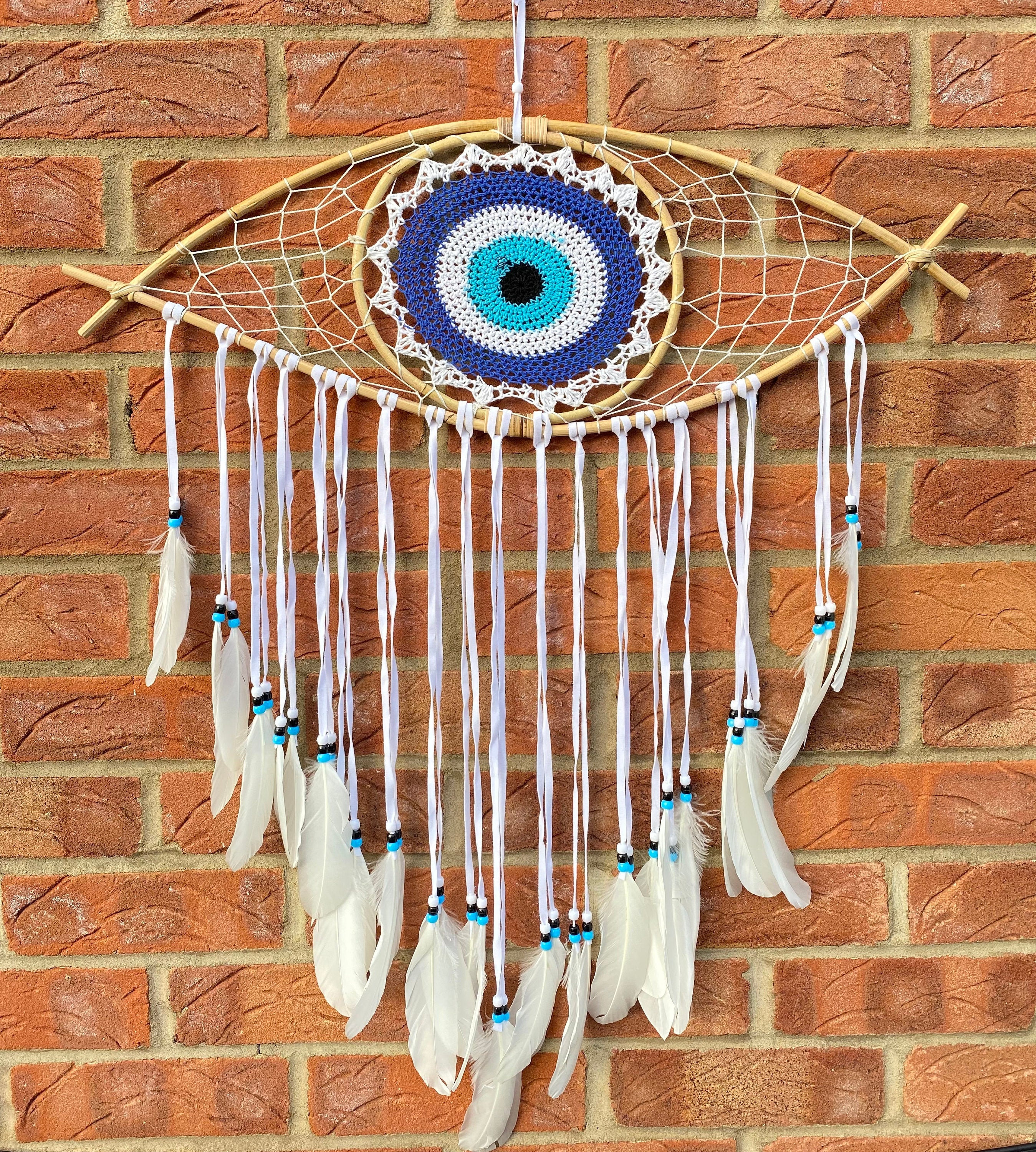 Large Dream Catcher| Wall Décor | Wall Hangings | Evil Eye Dream