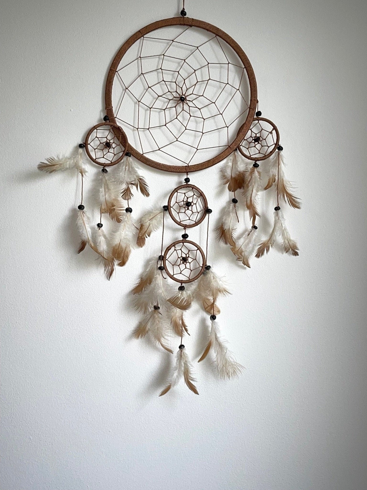 Medium Dream Catcher Wall Décor Wall Hangings White | Etsy