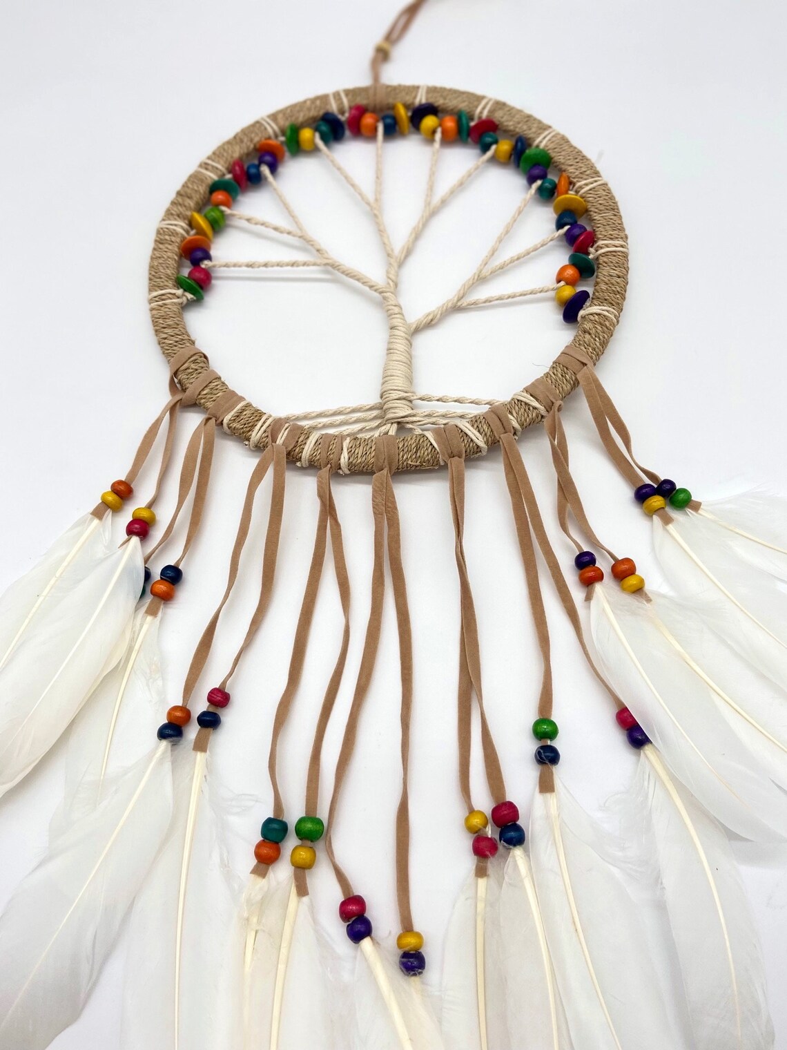 Tree of Life Dream Catcher Bohemian Dream Catcher Naturals | Etsy