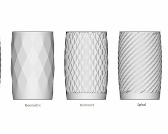 Mason Jar Hydroponics - 3d Printer Files: 64oz Wide Mouth Mason Jar Sleeves