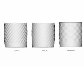 Mason Jar Hydroponics - File stampante 3D: coperchio geometrico e Gardyn da 16 once