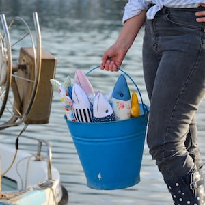 Cuscino a forma di pesce, Decorazione per la casa, Decorazione marina, Decorazione a forma di pesce, Giocattolo a forma di pesce, Per bambini