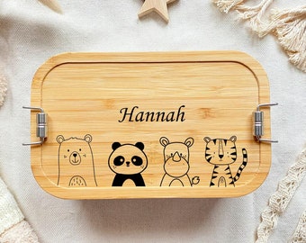 Personalized lunch box, children's lunch box, lunch box, stainless steel lunch box, personalized, personalized gift, children's gift