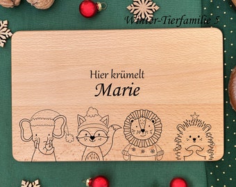 Planche petit-déjeuner enfant, cadeau bébé, planche personnalisée, cadeau anniversaire, planche en bois avec gravure, planche petit-déjeuner personnalisée