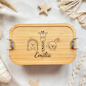 Brotdose Kinder, Brotdose personalisiert, Brotdose Kindergarten, Schulanfang, Lunchbox, Personalisierte Brotdose, Edelstahl Brotdose