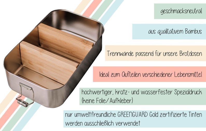Farewell gift for kindergarten teacher, kindergarten teacher gift, lunch box, kindergarten, stainless steel lunch box, lunch box with name, graduation party image 9
