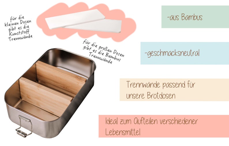 Brotdose personalisiert Kinder - Übersicht Brotdose
