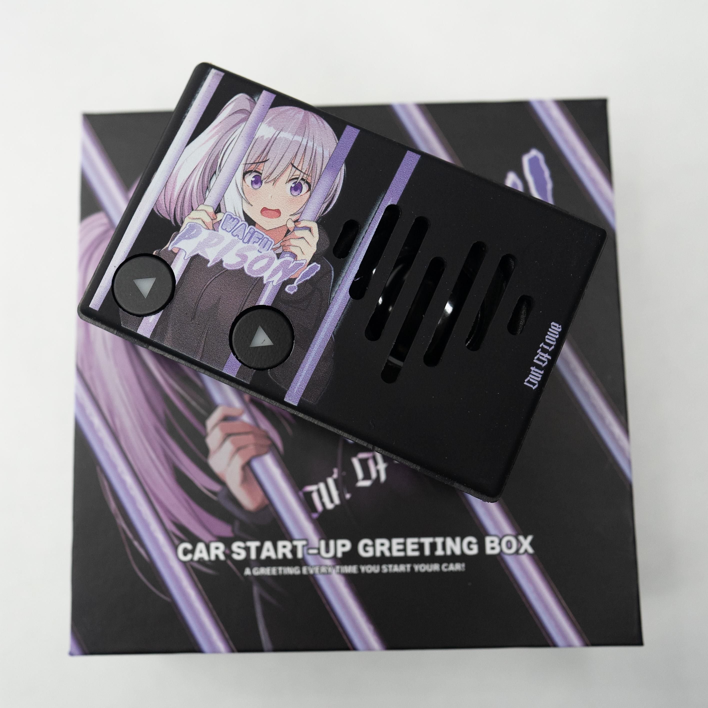 Waifu Prison Car Start-up Greeting Box - Etsy
