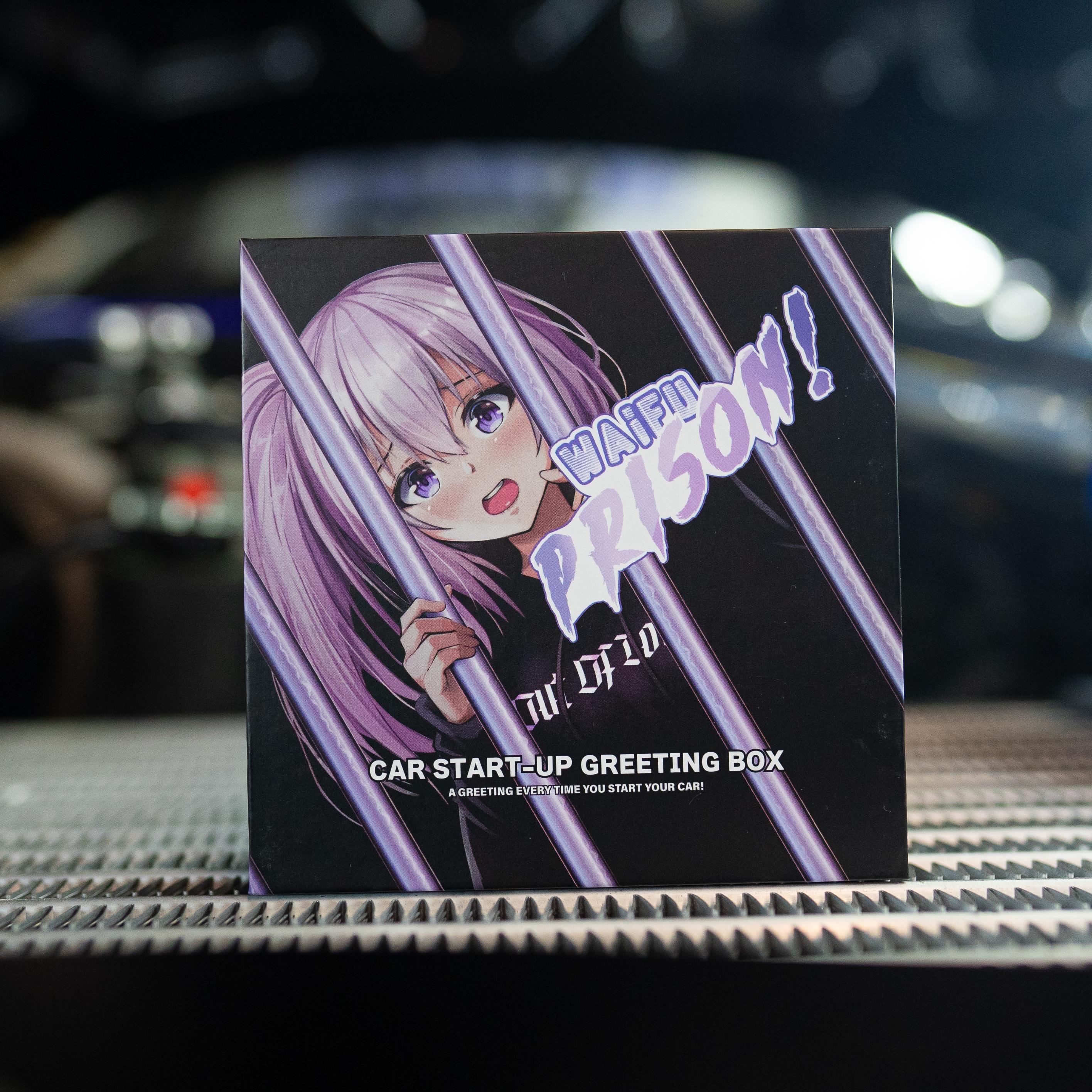 Waifu Prison Car Start-up Greeting Box - Etsy