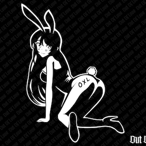 Mai Sakurajima Large Vinyl Decal