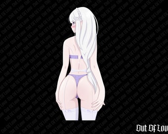 Ecchi Emilia Anime Peeker