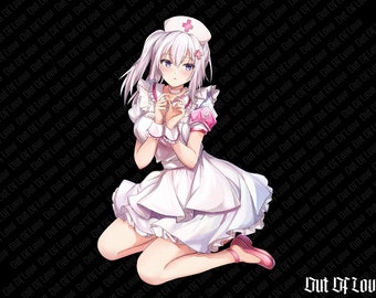 OUTXLOVE NURSE AIKA Anime Decal