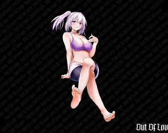 OUTXLOVE AIKA GYM Anime Decal