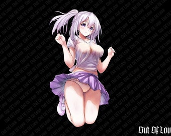 OUTXLOVE AIKA JUMP Anime Decal