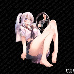 OUTXLOVE AIKA RACE Anime Decal