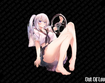 OUTXLOVE AIKA RACE Anime Decal