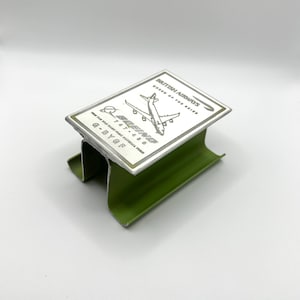 British Airways Boeing 747 G-BYGF Fuselage Cut Rib Plaque Ornament Collectible Airbus memorabilia Pilot gift engraved