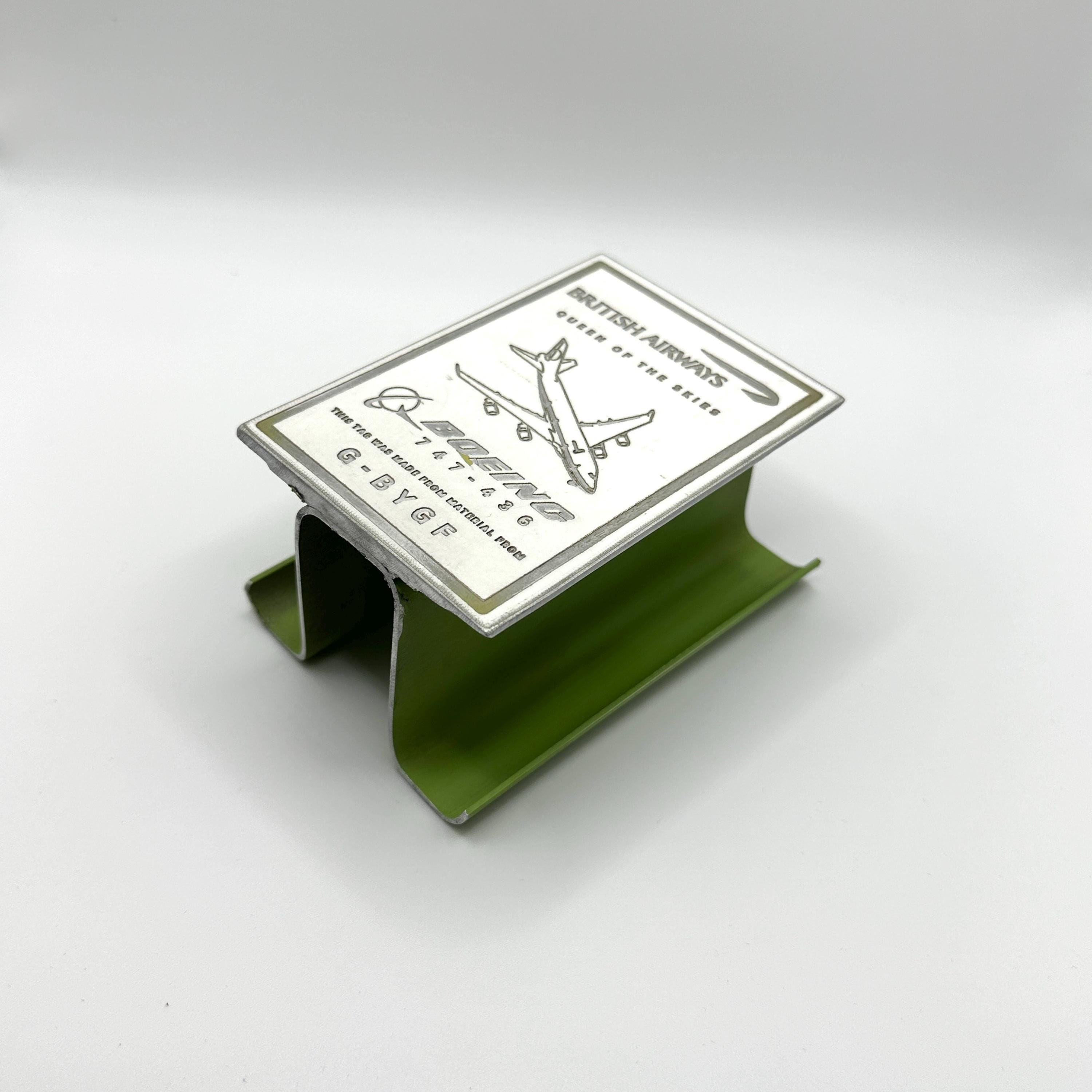 実使用品 British Airways キャビンクルー CA 名札 実使用品 British Airways キャビンクルー CA 名札 British