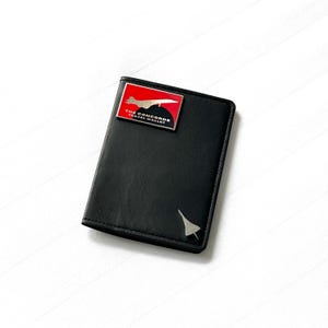 The Concorde Travel Wallet Passport Holder Travel Organiser Fuselage Skin Upcycled Pilot Aviation Aviator Gift Airline Jayyviation Air boac
